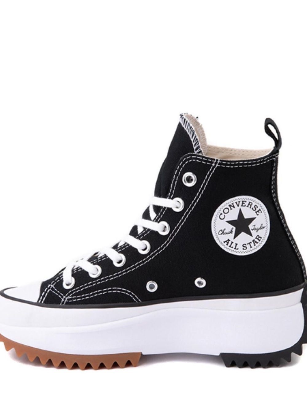 Converse Women’s Black & White High-Top Platform Sneakers Size Men 6 /Women 7.5